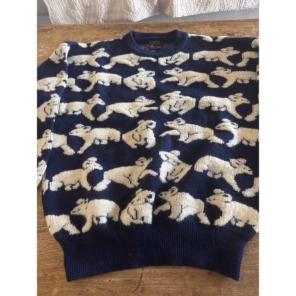 Vintage 90s Australian Hysport Pure Wool Size 16 lifts like adult Small